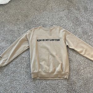 Kim is my Lawyer Talentless Sweater